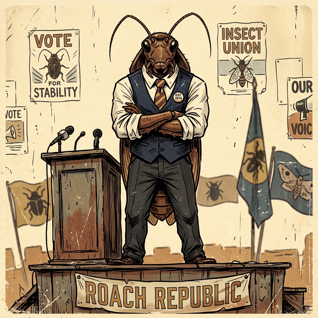Official Cockroach Janta Party Poster